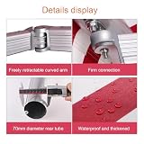 Awning for Door Entrance, Manual Retractable Awning with Aluminum Bracket, Rain Snow Protection, Window Awning Door Canopy(13.1x9.8FT)