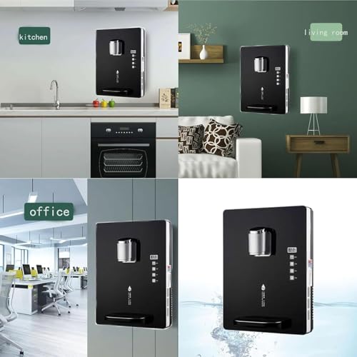 Distributeur eau chaude murale 2200W noir avec écran tactile - 3