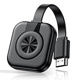 Adattatore HDMI Wireless 4K/1080P Miracast con WiFi 5G/2.4G, Dongle Display Mirroring per iOS, Android, Windows, Mac, TV, Monitor, Proiettore - Streaming Video Senza Ritardi