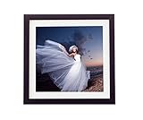 bilderrahmen 50 x 50 Das Kunstglas hat eine beidseitige Schutzfolie, die von beiden Seiten vor der ersten Verwendung abgezogen werden muss.