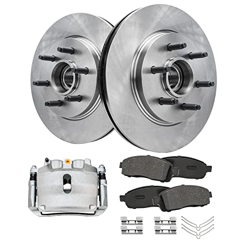 Image of Detroit Axle - RWD Front Brake Kit for 2004-2005 Ford F-150, Disc Brake