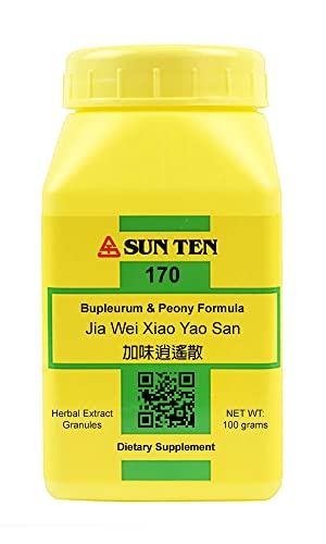 Sun Ten - BUPLEURUM & Peony Formula Jia Wei Xiao Yao San Concentrated Granules 100g 170 by Baicao