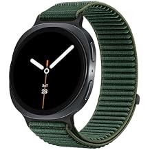 Nylon Loop Sport Band Compatible with Samsung Galaxy Watch 8 40mm/44mm, 2025 Soft Adjustable Replacement Strap for Galaxy Watch 8 Classic 46 mm Women Men