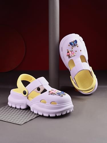 Image of DOCTOR HEALTH SUPER SOFT Stylish and Light Weight & Waterproof Anti Skid Women Clogs with Cushioned Footwear || Comfortable with Adjustable Back Strap Women Clog Everyday Wear