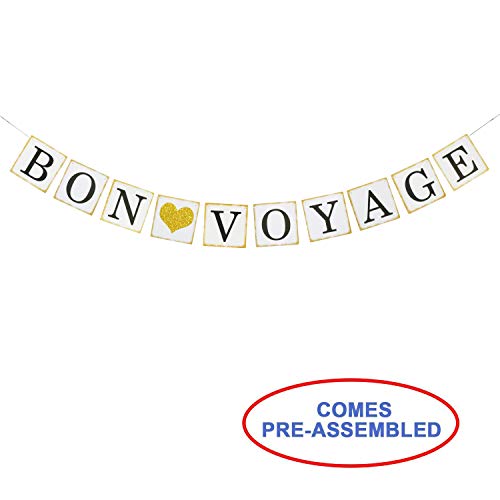 Bon Voyage Banner - Bon Voyage Bunting - Travel Banner - Adventure ...