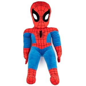 Jay Franco Marvel Super Hero Adventures Toddler Spiderman Plush Stuffed Pillow Buddy – Super Soft Polyester Microfiber, 20 inch (Official Marvel Product)