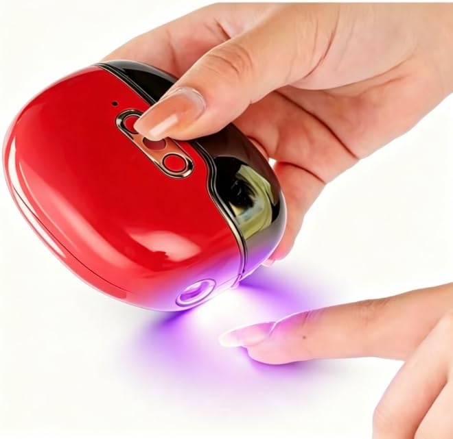 4 in 1 Baby Nail Trimmer Electric Toenail Clippers for Seniors Nail Clippers Toenail Clippers Electric Nail File Fingernail Clipper Nail Cutter Nail Clipper(Red)