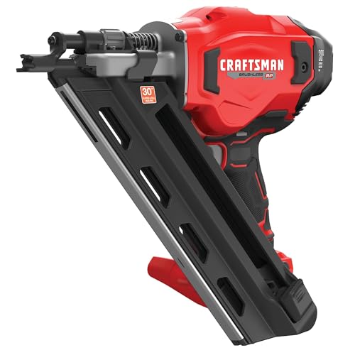 CRAFTSMAN V20 Brushless Cordless 30° Framing Nailer (Tool Only) (CMCN630PTB)