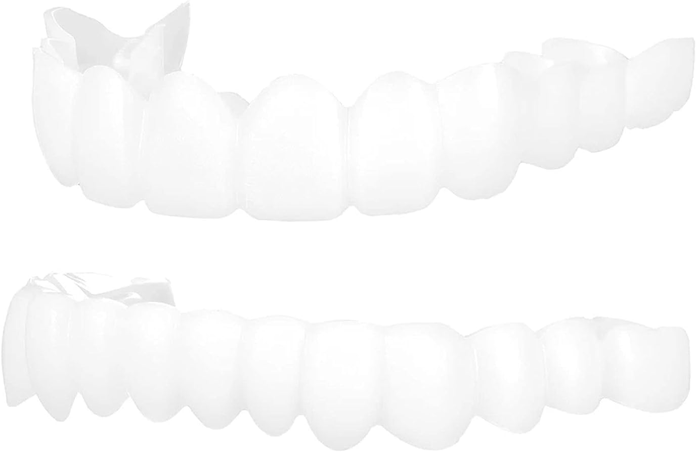 Snap On Veneers Teeth -for Teaching and Temporary Braces Cover The Imperfect Tooth-to Make White Tooth Beautiful Neatr (2 Pcs) : Beauty & Personal Care