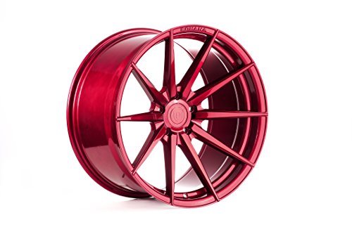 Rohana Wheels RF1 Red Wheel with Painted Finish (20 x 10. inches /5 x 114 mm, 25 mm Offset)