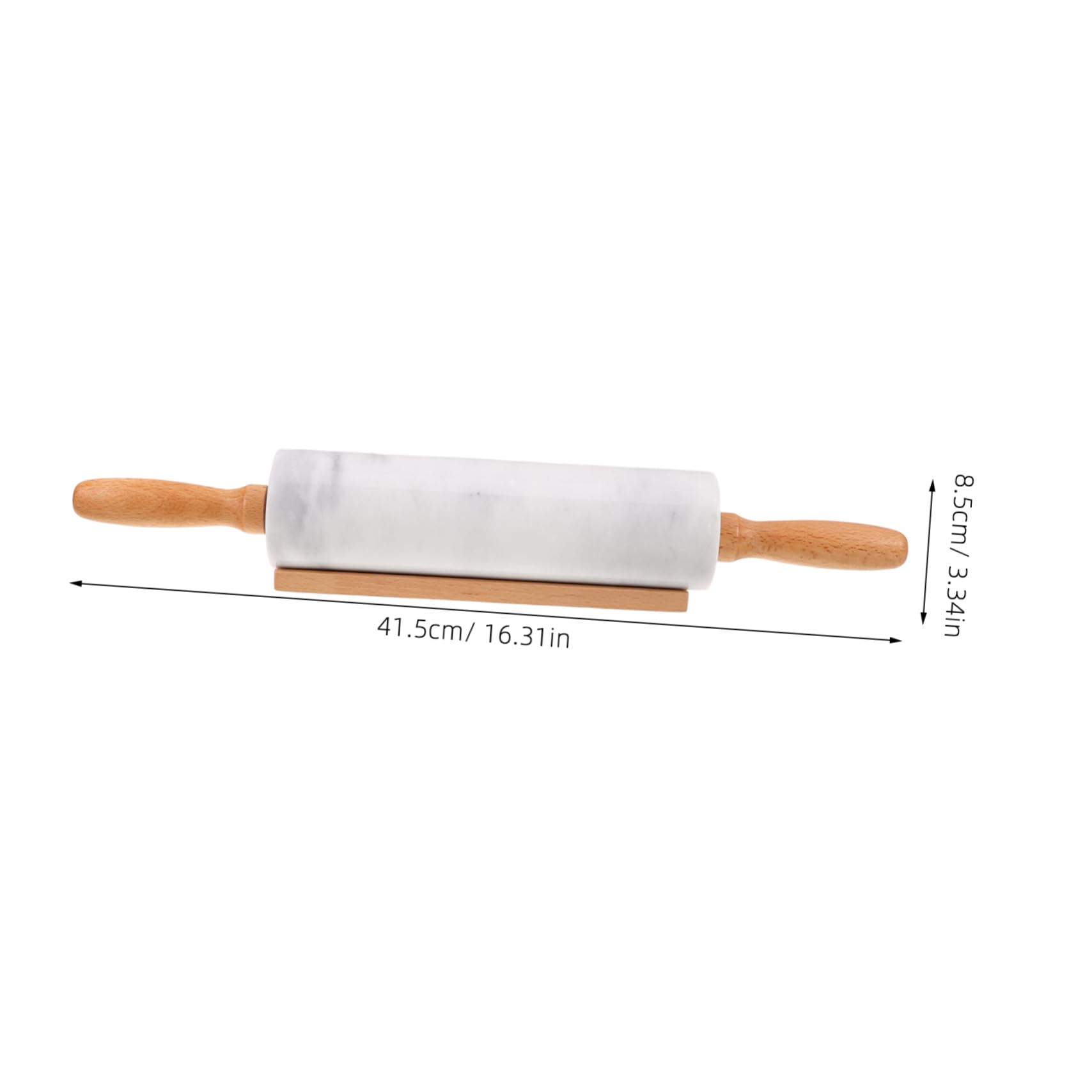 3piezas Rodillo de Mármol para Hornear Pequeño Rodillo Antiadherente sin Mango Apto para Masa de Fondant y Repostería Utensilios de Cocina para Uso Alimentario