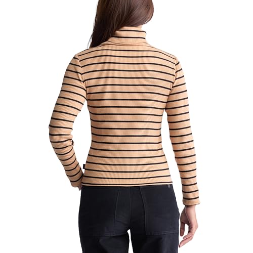 Buffalo David Bitton Women's Mavra Ls Ribbed Turtleneck3