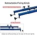 BsxiouY Lab Stirrers, 1/2HP Pneumatic Tank Stirrer, 1000L Paint Stirrer, Stirring Rod Length 880MM, Industrial Chemical Pneumatic Stirrer Disperser,A
