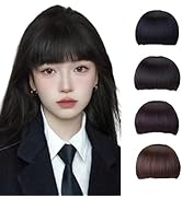 カモメ 前髪ウィッグ ナチュラルブラック カモメ 前髪ウィッグ ナチュラルブラック 未カット