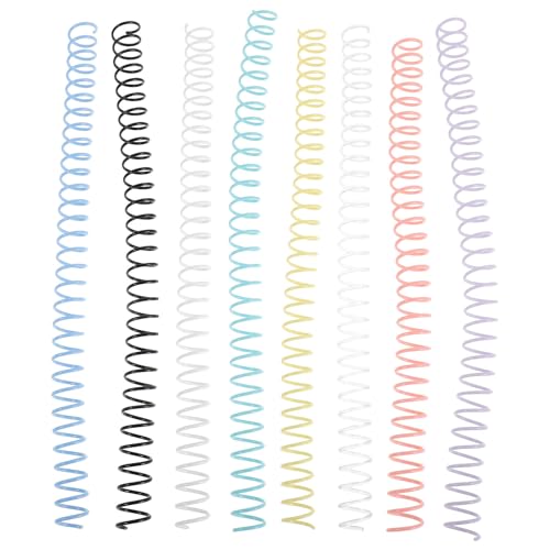 ABOOFAN 8�̃o�C���f�B���O�X�p�C���F�X�p�C�����o�C���f�B���O�R�C�� - �m�[�g�u�b�N�p�v���X�`�b�N�o�C���_�[�����O - �I�t�B�X�A��c�A�w�Z�A���|�[�g�A���ސ����p��16mm���C���[�X�p�C��