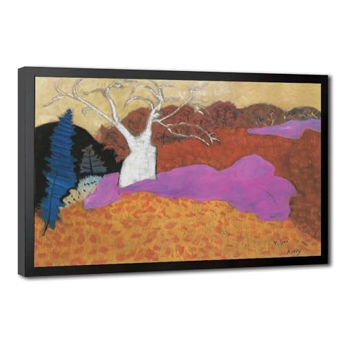 Impression sur toile Autumn par Milton Avery cadre à suspendre décoration bureau