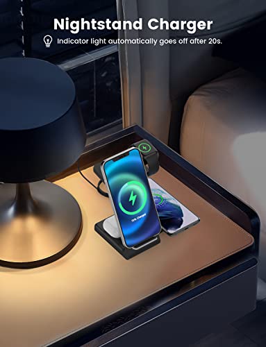 Caricatore Wireless 4 in 1, SOWINK 30W Qi