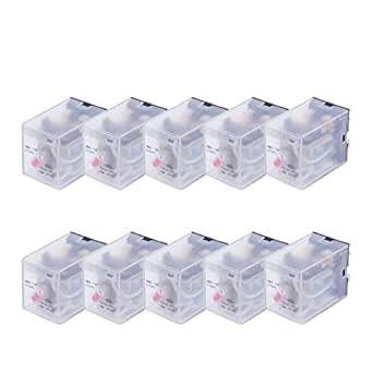 Relé De Potencia De 12V Con Base De Socket LY2NJ DPDT 8 PIN AC 220V BOBIN Para U Relé De Potencia De 12V Con Base De Socket LY2NJ DPDT 8 PIN AC 220V BOBIN Para U