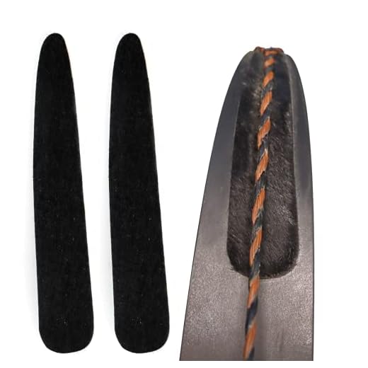 PATIKIL Bogenschießen Compound Bogen Stabilisator, Gummi Schalldämpfer Verlängerung Bogensport Zubehör für Recurvebogen Schießen, Schwarz 7 Shatterproof Archery Recurve Bow Limb Silencer (2 Pack) - Bogenschießzubehör - Bogen Dämpfer - Recurve-Bogen - Beidhändig