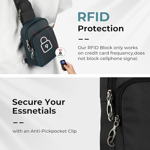 BROADREAM Anti-Theft Sling Bag