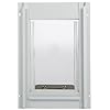 Ideal Pet Products Deluxe Aluminum Pet Door with Telescoping Frame, Super Large, 15″ x 20″ Flap Size, White