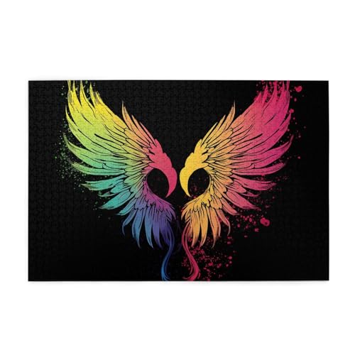 Puzzle personnalisé 1000 pièces en bois : cadeau original pour anniversaire et mariage