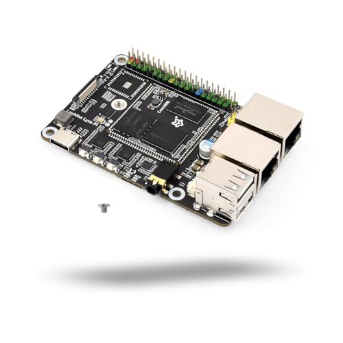 LUCKFOX Lyra Pi A Micro Development Board - Rockchip RK3306, Linux SBC for IoT, Robotics & Smart Devices, with 8GB eMMC, without TF Card Slot/Wireless/4G Module