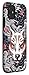 Kitsune mask traditional japanese White fox Case for iPhone 11