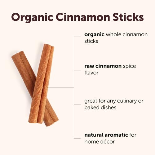 Micro Ingredients Organic Cinnamon Sticks Whole, 2lb (200+ Sticks) | Bold Aroma & Flavor | Great for Tea, Desserts & Cooking | Non-GMO, Vegan Friendly, Bulk Supply - Image 5