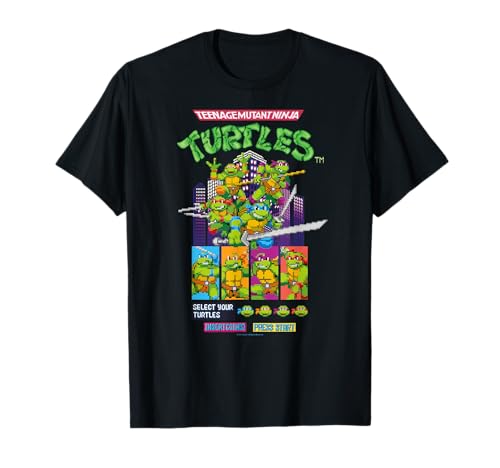 TMNT Arcade Retro Screen T-Shirt
