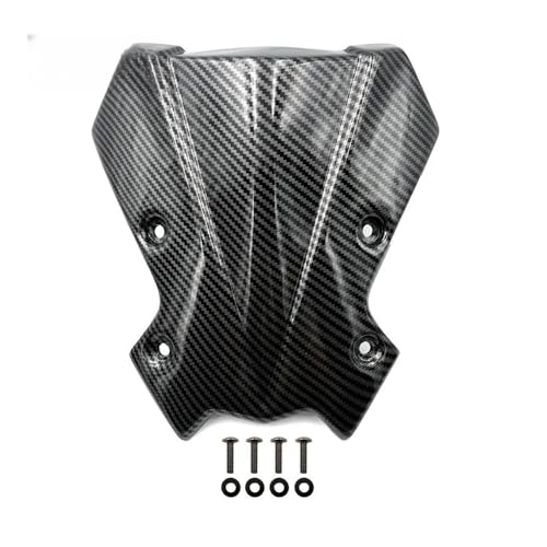 Spoiler d'Extension Pare-Brise Z650 Z900 Moto Déflecteur de Vent Visière de Carénage Noir