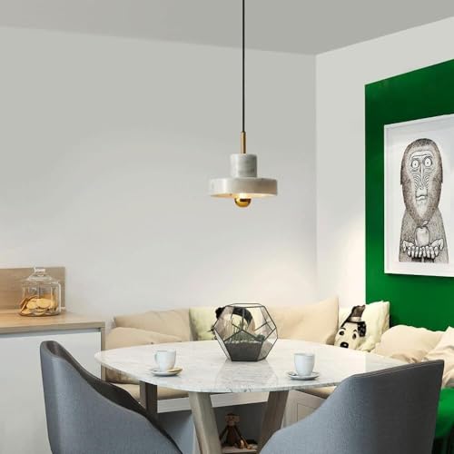 Luminaire à suspendre moderne en marbre pour sublimer une chambre