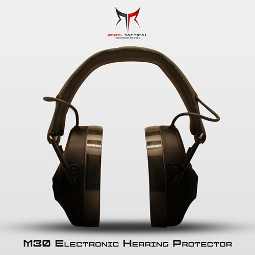 Rebel Tactical Protetor auditivo eletrônico