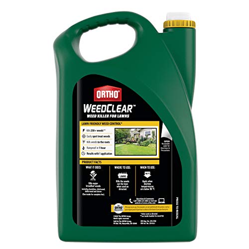 Image of Ortho WeedClear Weed Killer for Lawns: Refill, Won't Harm Grass (When Used as Directed), Kills Dandelion & Clover, 1 gal. (Pack of 2)