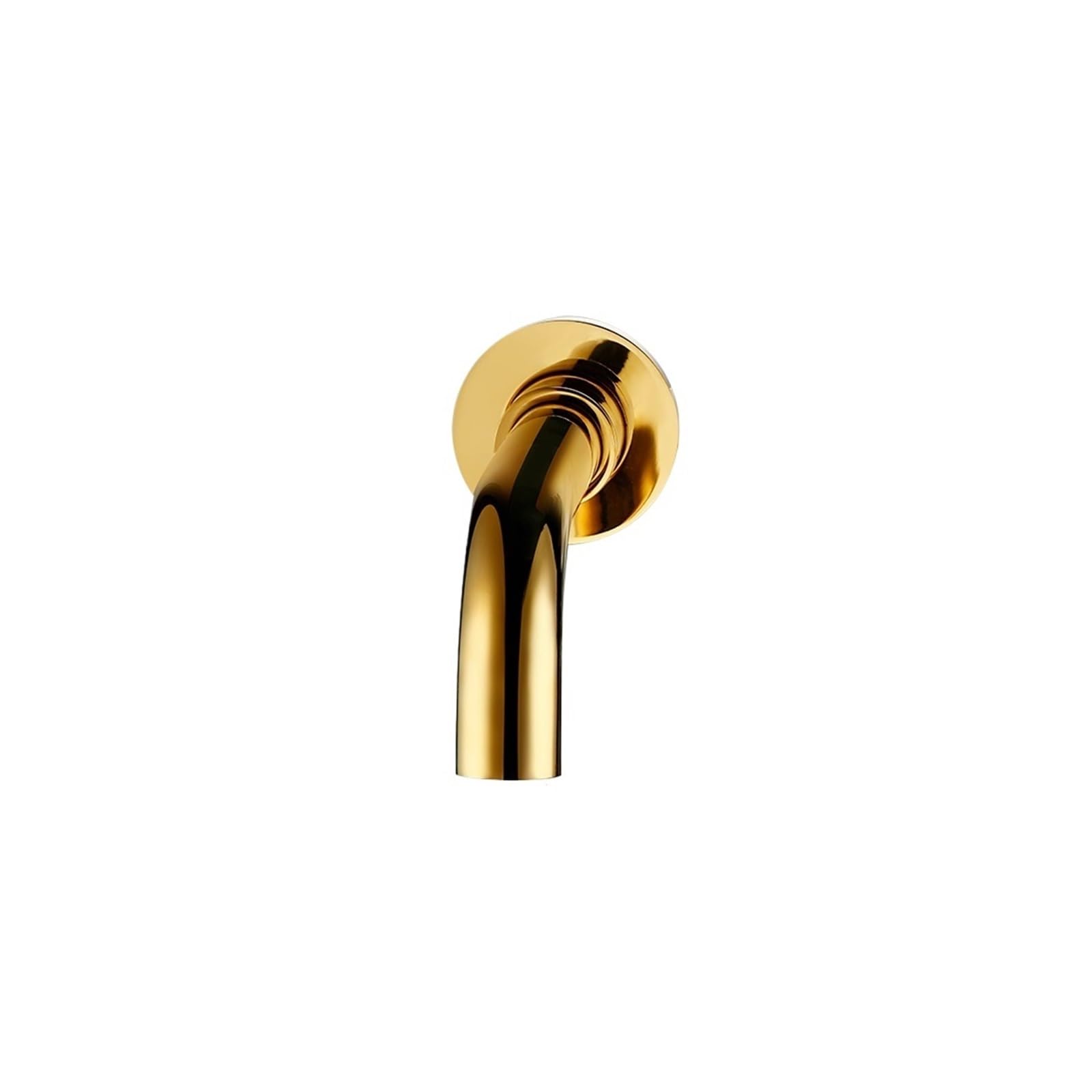 Grifo de lavabo de lavabo de latón cromado cepillado oro 210