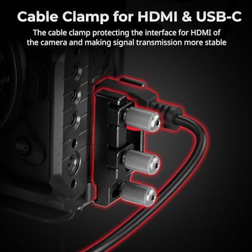 Image of SMALLRIG HawkLock Quick Release Extension Cage for Nikon ZR with a Handle, Built-in Quick-Release Plate for Arca, Suitable for DJI RS 2 /RSC 2 /RS 3 Pro /RS 4 Pro Stabilizers and Tripods, 5904