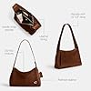 COACH Women's Suede Lola Shoulder Bag