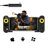 🎮[Turbo function]-The flexible Turbo setting not only allows gamers to achieve an ultimate gaming experience, but also extends the life of the buttons. This mobile gaming controller for Apple phones is suitable for many action games and has 8 action buttons (A / B / X / Y / L1 / L2 / R1 / R2), you can choose one of them to set.