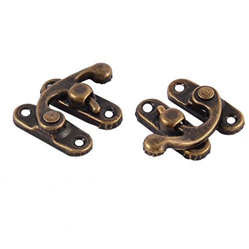Image of Aexit Padlock Hasp Padlocks Hook Horns Retro Style Metal Jewelry Box Shackle Combination Padlocks Lock 30pcs