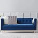Set de 1 x Funda de Almohada 40x40cm,Nativo Americano, étnico sin Costuras Ikat patrón de Estilo Chevron Zig Zag líneas, Azul Gris pálFundas de Cojines de Calidad con una Suavidad Incomparable