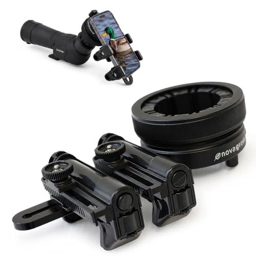 Novagrade Universal Spotting Scope Phone Adapter, Double