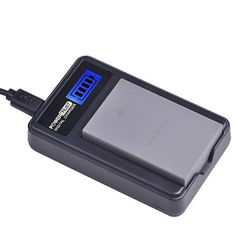 Powertrust 2-Pack Ps-Bls5 Bls-5 Bls5 Bls50 Batteries And Lcd Usb Charger For Olympus Om-D E-M10,Mark Iii,Mark Ii,Pen E-Pl2,E-Pl6,E-Pm2, Stylus 1 Battery #TOP2