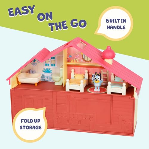 Bluey Toy House Mega Bundle Family Home & BBQ Playhouse Toys, Bingo, Bandit, Chilli, Kids Doll House Playset for Toddlers 3-5, Amazon Exclusive by Bluey - Image 6