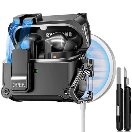 Coque Galaxy Buds 3 Pro rigide haute qualité avec verrouillage