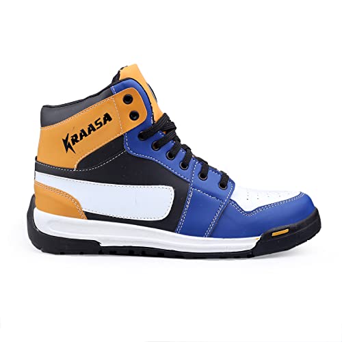 Image of Kraasa Creative Boots for Men| Long Hiking Shoes