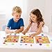 Alphabet Wooden Puzzles for Toddlers 3-5, Pack of 3 ABC, Number and Shape Puzzle, Preschool Educational Learning Toys with Puzzle Board & Letter Blocks for Girls Boys Ages 3 4 5 Years Old