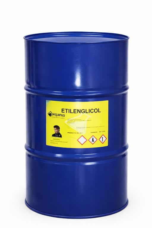 Éthylène glycol. Bidon de 200 litres.