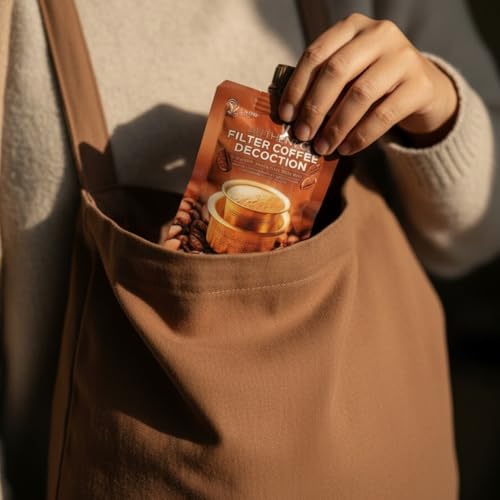 Image of MADCAF's Ready-to-Use Liquid Filter Coffee Decoction - Instantly Delicious with Just Milk and Sugar | 100ml Each - Pack of 4 (Packaging Design May Vary)