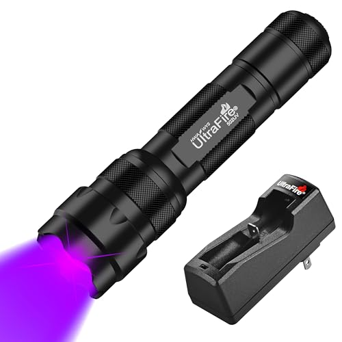 ULTRAFIRE UV Flashlight 395-405 nm Led Blacklight...