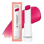 Honest Beauty Moisturizing Vegan Tinted Lip Balm | Antioxidant-rich Acai Extracts + Avocado Oil | Paraben Free + Cruelty Free | Dragon Fruit